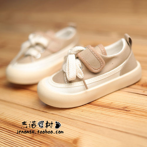 宝宝小白鞋男1-2-3-4-6岁