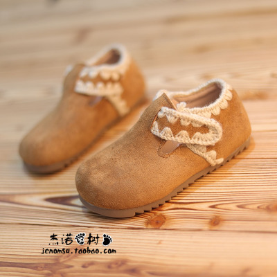 女童小皮鞋秋冬2025年新款二棉鞋