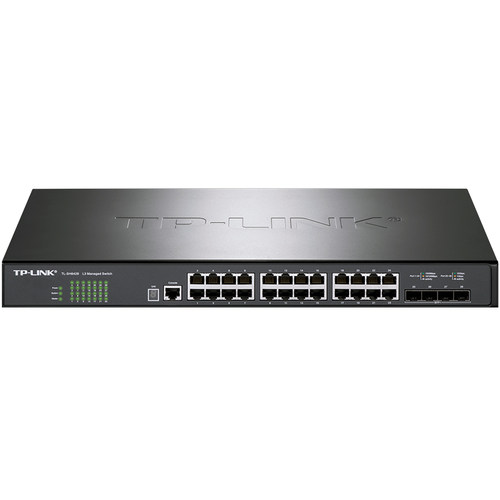 TP-LINK 万兆上联堆叠式三层网管交换机 TL-SH6428