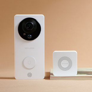 普联TP-LINK门铃智能电子猫眼充电续航室内响铃门口监控摄像52C
