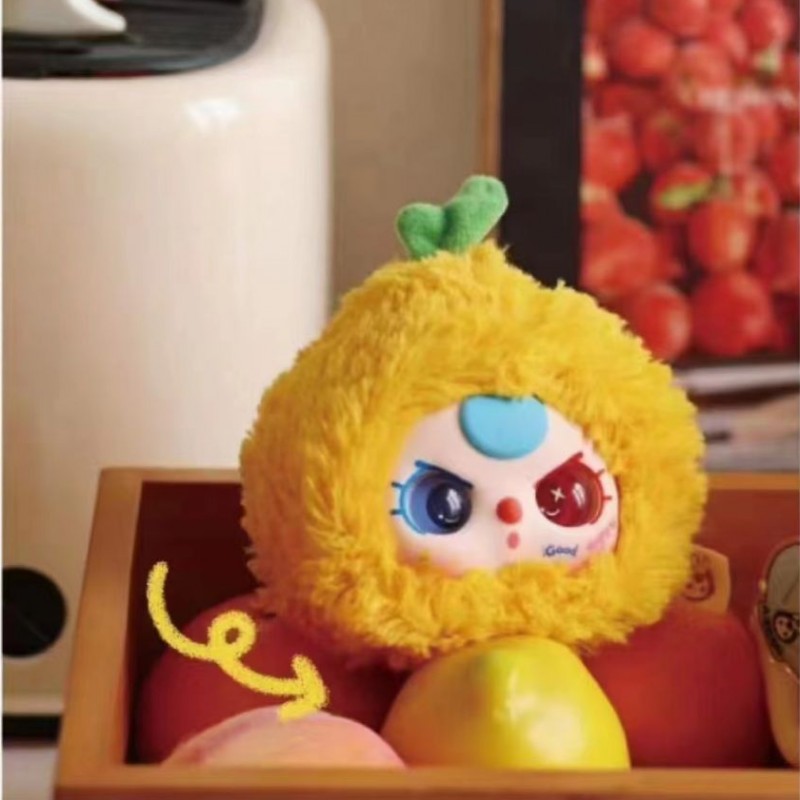 娃三岁3岁果园毛绒挂件盲盒家居装饰包包装饰品毛绒