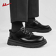 子男马丁靴黑色厚底德比鞋 回力皮鞋 商务正装 休闲鞋 男款 2026秋新款