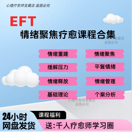 EFT情绪聚焦疗愈课程EFT疗法情绪管理释放视频教程