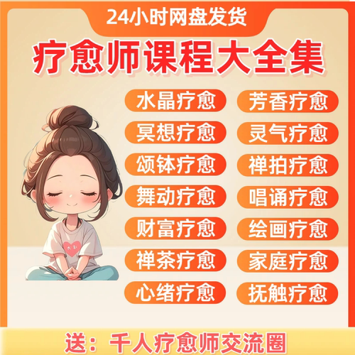 疗愈教程全套合集疗愈师课程视频合集身心整合疗愈高清视频课程