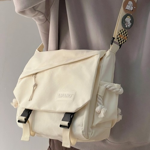 颜色好康，华夫格斜挎包