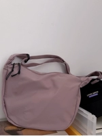 Простая версия фиолетового розового меньше, не маленькая подвесная сумка