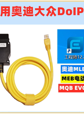DOIP线ODIS7.21/25.3软件12.2/21.01工程师适用大众奥迪SFD1