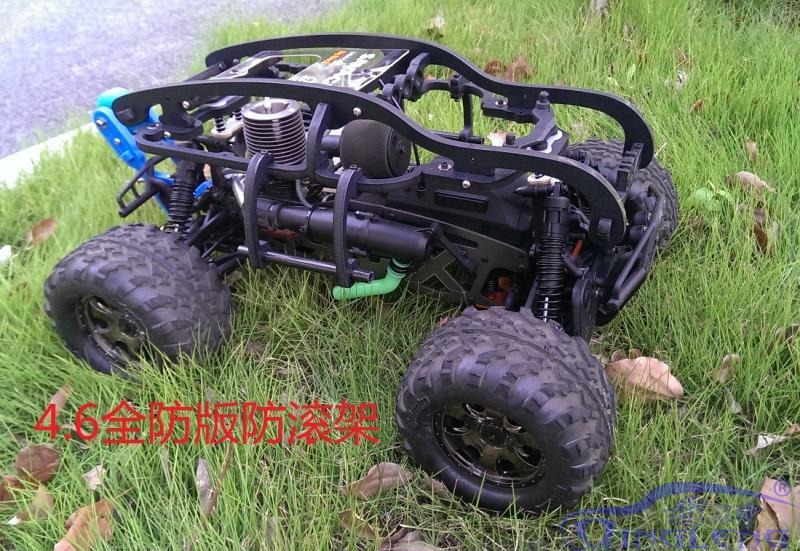 老款 hpi SAVAGE 4.6 V1 防滚架 ROLL CAGE 尼龙 青冷 清冷 QL