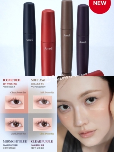 现货 韩国Ameli新品睫毛膏5.5gMomentum彩色红色紫色深蓝纤长卷翘