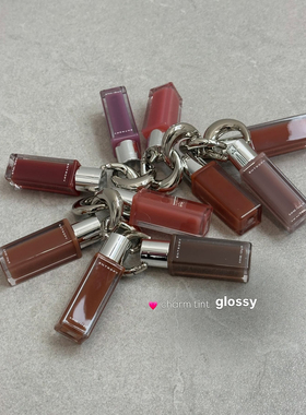 现货 韩国Entropy新品钥匙扣唇釉水光滋润唇蜜哑光丝绒3g 挂件