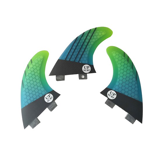UPSURF冲浪鱼鳍surf fin尾鳍Double Tabs/FCS底座冲浪板碳纤尾舵