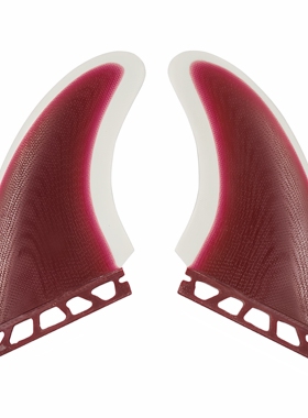 UPSURF冲浪板配件尾舵Single tap/FUT尾鳍两色拼接MR鱼鳍surf fin