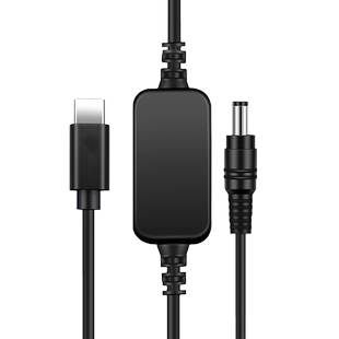 Typec转dc5.5充电线圆孔PD诱骗线12V3A电源路由器光猫监控摄像头投影仪充电器15V拉杆音箱供电线