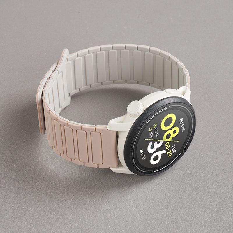 适用高驰Pace3/2/Apexpro表带apex2pro磁吸硅胶46mm运动高级腕带