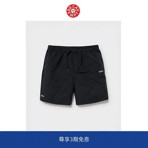 【BD CAVEMPT】潮牌WTAPS宽松休闲尼龙防水休闲裤户外速干沙滩裤
