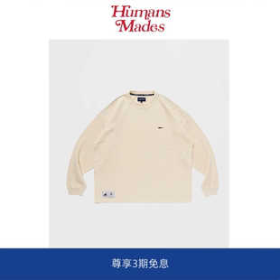 Mades Humans GAUFRE WAFFLE T恤 华夫格刺绣休闲宽松长袖 现货