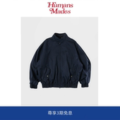 Mades Humans 长谷川复古哈林顿G9飞行员夹克宽松翻领外套