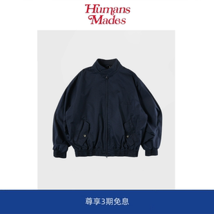 【Humans Mades】长谷川复古哈林顿G9飞行员夹克宽松翻领外套