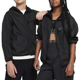 Nike耐克大童装 经典简约舒适百搭连帽夹克外套FZ4905-010