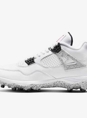 NIKE耐克男鞋 Jordan 4 Retro TD时尚橄榄球运动休闲鞋HQ0207-106