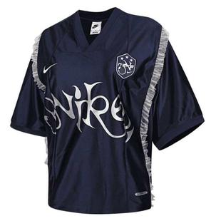 II1939 NIKE耐克女装 T恤 日常穿搭运动休闲v领透气短袖 410 时尚