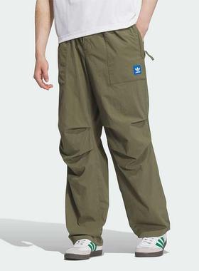 adidas阿迪三叶草男裤 时尚复古休闲针织运动长裤JC6838 JC6837