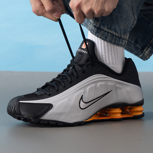 Nike/耐克男鞋SHOX R4缓震回弹耐磨潮流休闲鞋运动鞋HQ1988-003