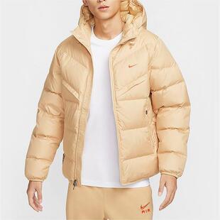 正品耐克男子时尚简约加厚保暖防风短款羽绒服夹克外套HQ4183-233