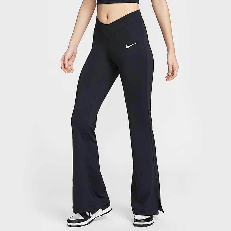 Nike耐克女裤 时尚舒适经典百搭中腰紧身瑜伽运动长裤IB5586-010