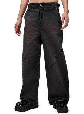 Nike耐克女裤 经典复古时尚简约舒适百搭宽松休闲长裤HQ9194-010