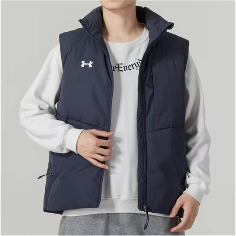 正品男女运动羽绒马甲UA安德玛