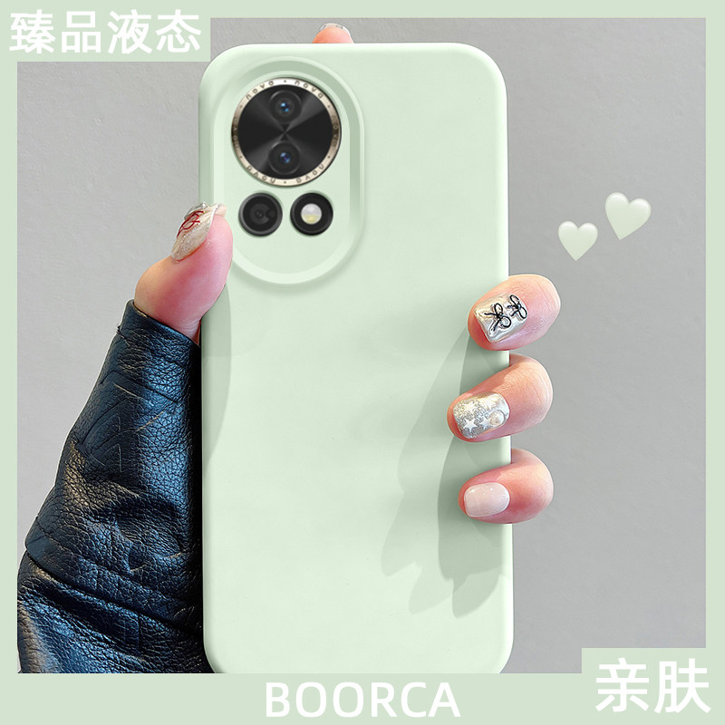BOORCA适用于华为nova15手机壳14pro臻品nova12/13pro液态硅胶n0va11/14/15ultra保护套9/10/11pro全包外壳