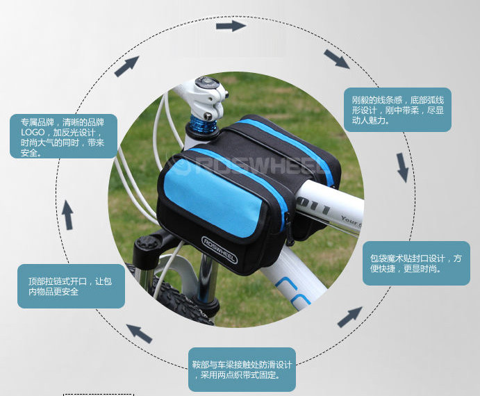 Sacoche pour vélo ROSWHEEL - Ref 2231646 Image 3