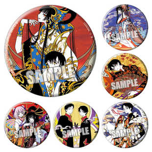 xxxHOLiC动漫二次元铁底徽章 四月一日君寻壹原侑子吧唧胸章6种01