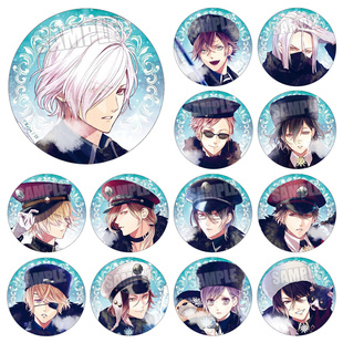 MORE LOVERS周边吧唧胸章 BLOOD DIABOLIK 动漫徽章 魔鬼恋人