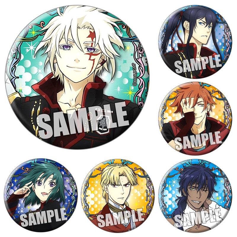 驱魔少年徽章D.Gray-man HALLOW亚连神田优缇奇米克动漫胸章吧唧F