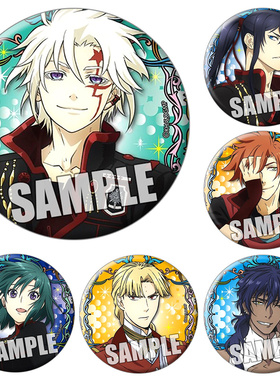 驱魔少年徽章D.Gray-man HALLOW亚连神田优缇奇米克动漫胸章吧唧F