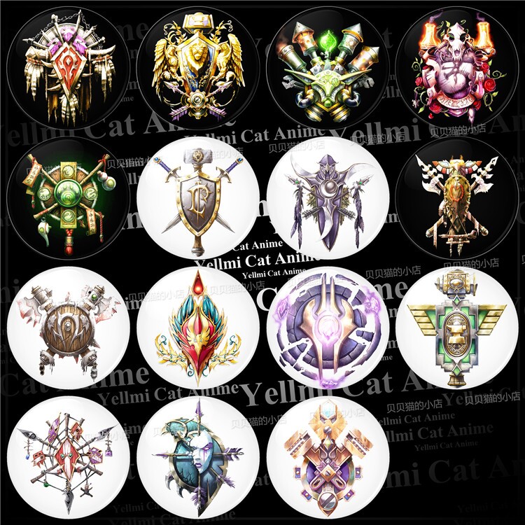魔兽世界wow游戏周边 徽章C动漫挂件/文具