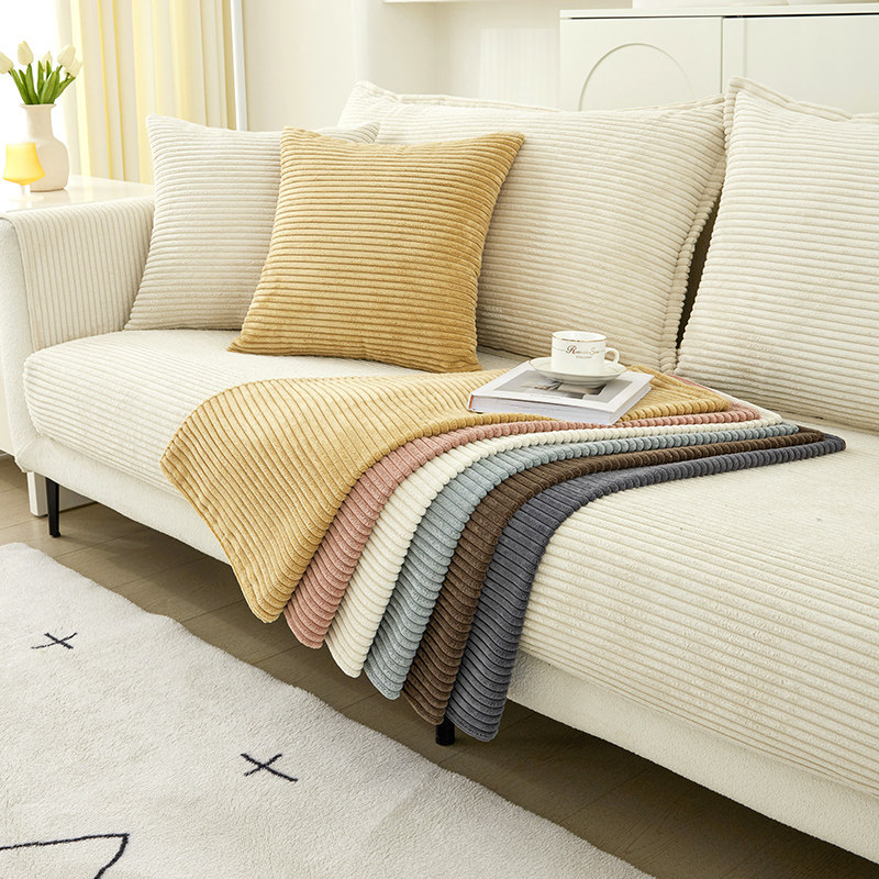 灯芯绒沙发套加厚防猫抓全包防滑坐垫扶手靠背罩笠四季简约定制,居家布艺,沙发套,淘宝优惠券,粉丝福利购,淘宝优惠卷