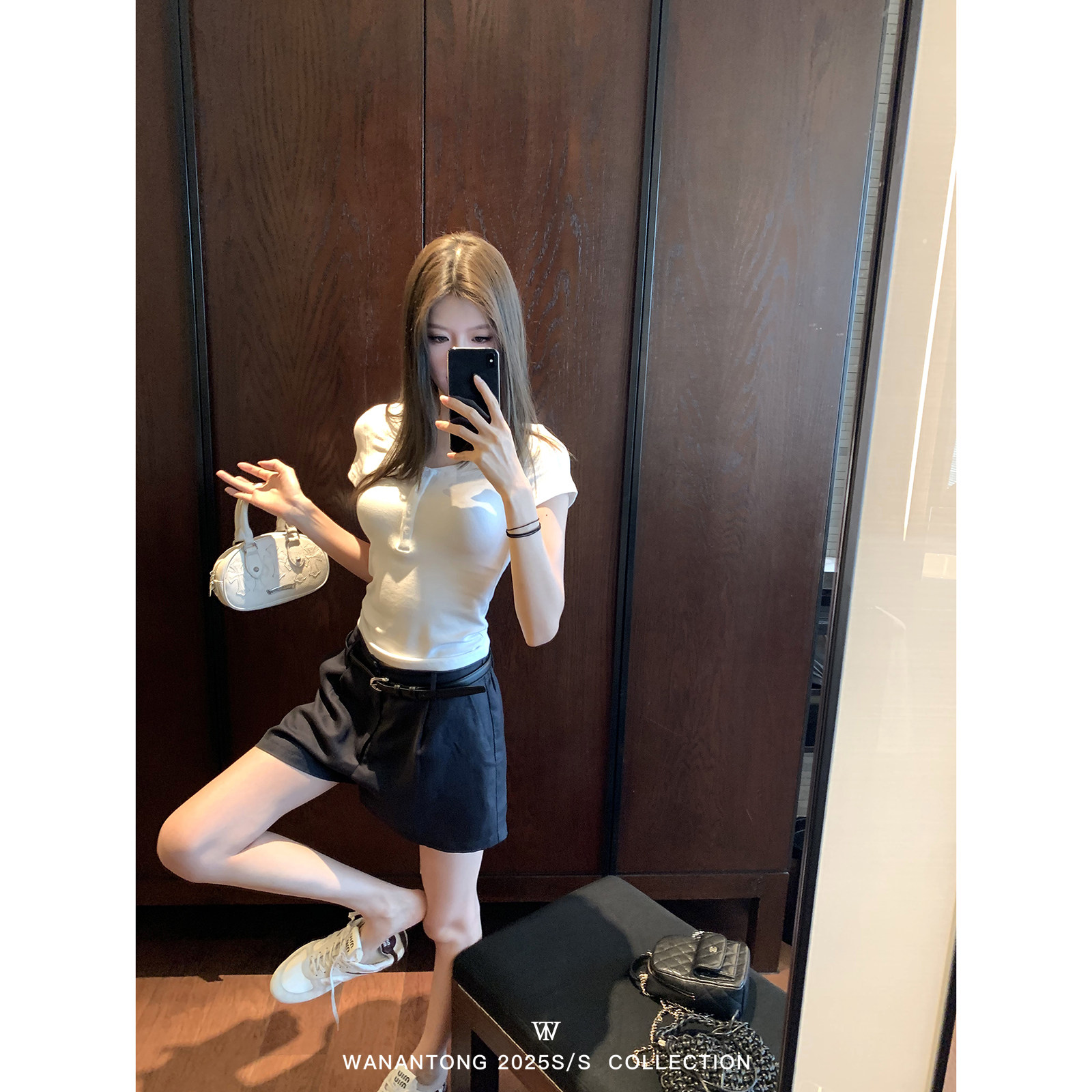 WANANTONG cleaneveryday!!很巴适的天丝亚麻短裤（后腰松紧,女装/女士精品,半身裙,淘宝优惠券,粉丝福利购,淘宝优惠卷