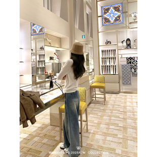 WANANTONG 童式出品牛牛 松弛曼哈顿 分割牛仔裤