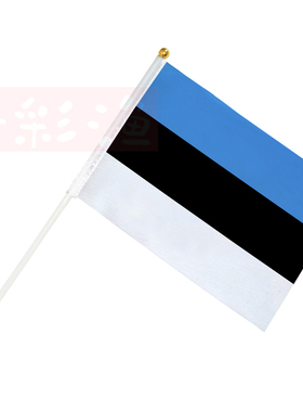 8号爱莎尼亚旗子手摇小旗子厂家7号刀旗订做串旗Elsa,flag大旗