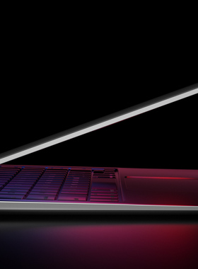 【454-笔记本电脑】C4D工程OC渲染3D模型素材三维场景海报电商