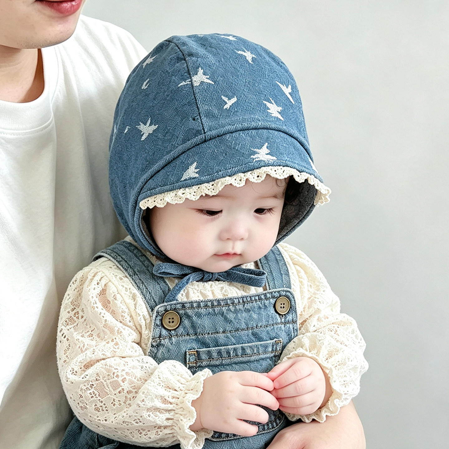 婴儿帽子秋冬款可爱超萌婴幼儿护耳帽春秋季婴幼儿男女宝宝包头帽