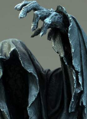 收割者死神半身雕像树脂品户外花园装饰雕塑摆件万圣节气氛