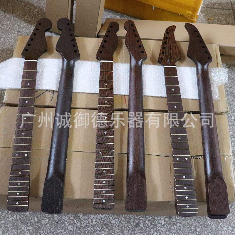 suhrSTTL琴颈22品鸡翅改装颈牛骨枕21品电吉他一体琴颈木琴