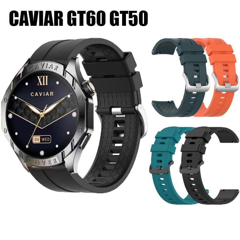 适用GAVIAR GT60 GT50智能手表带硅胶运动防水跑步学生款腕带,手表,配件,淘宝优惠券,粉丝福利购,淘宝优惠卷