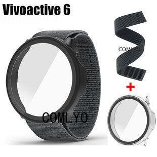 COMLYO适用佳明Garmin Active 6保护壳表带尼龙透气运动男女款
