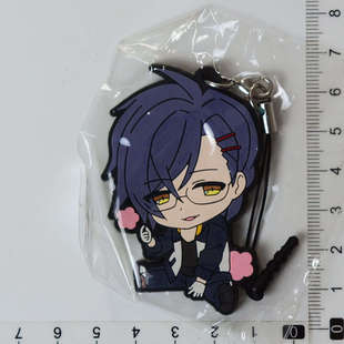 日本正版现货]刀剑乱舞 刀剣乱舞-ONLINE- 橡胶挂件 明石国行（S