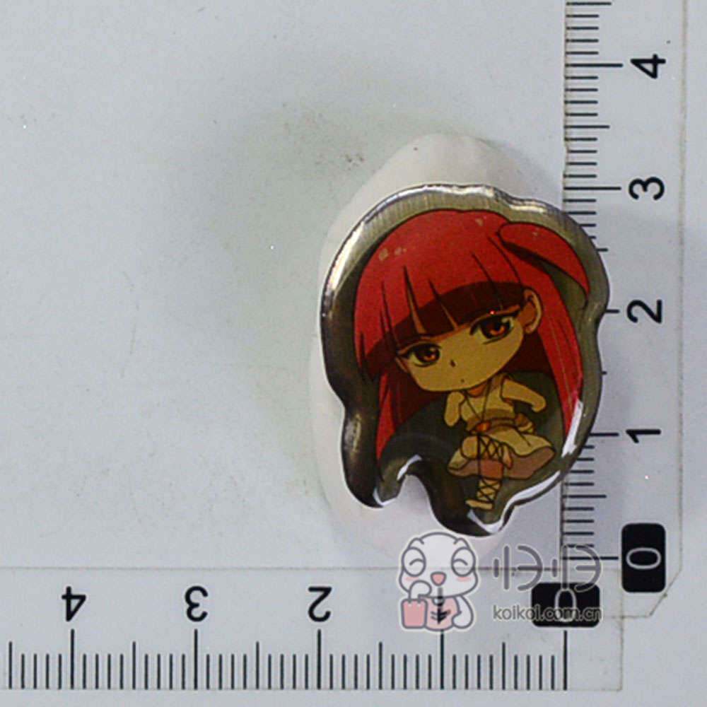 日本正版现货]魔笛magi マギ 迷你金属徽章/胸针 摩尔迦娜(t